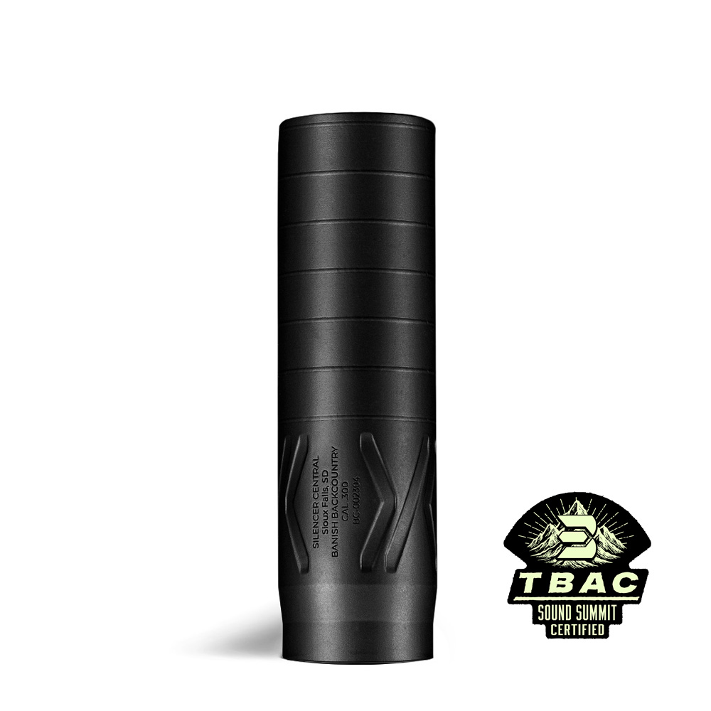 Banish, Backcountry, 30Cal Silencer, Black (100000111316)