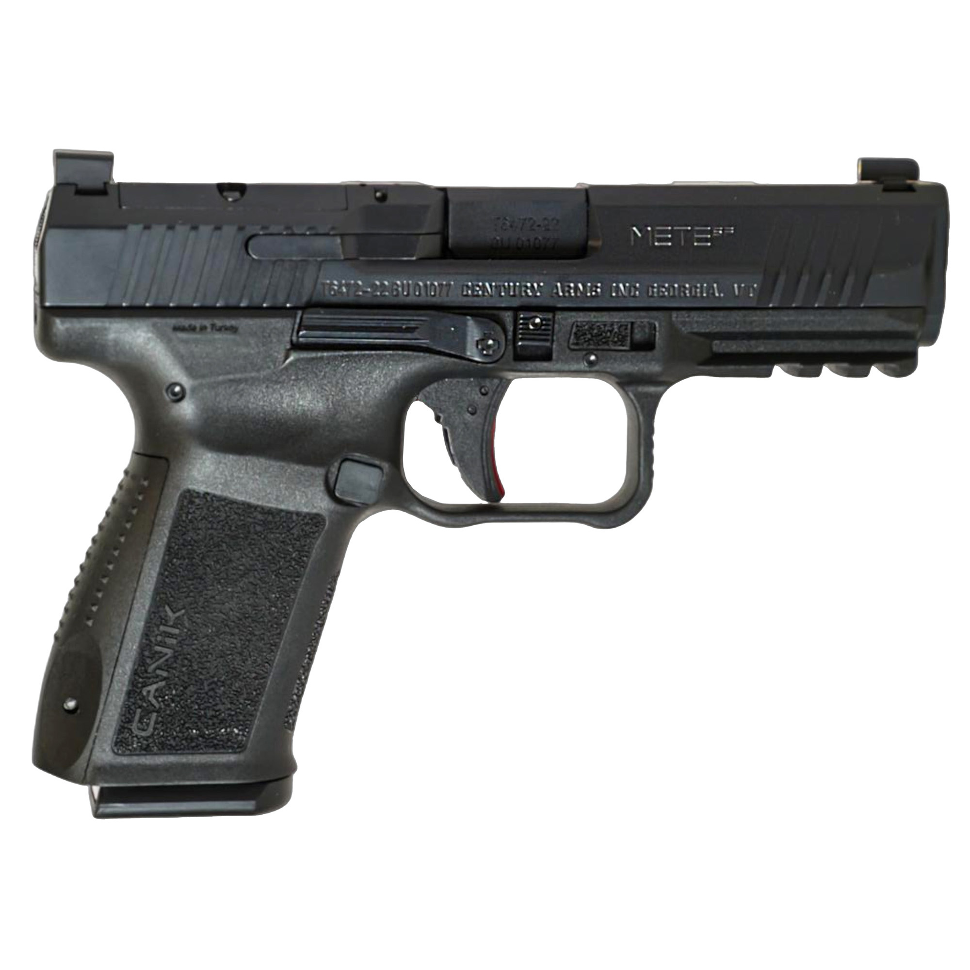 CANIK, METE SF One Series, 9mm Pistol, Optic Ready, Black ( HG5637OS-N)