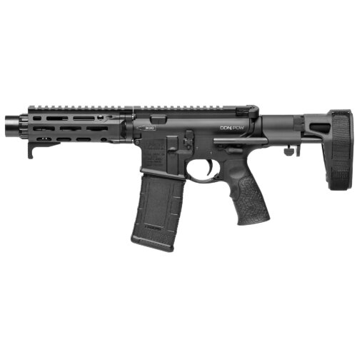 Daniel Defense DDM4 PDW, 300 Blackout AR Pistol, Nickel Boron BCG, Black(WEBGB-RSRPDW)