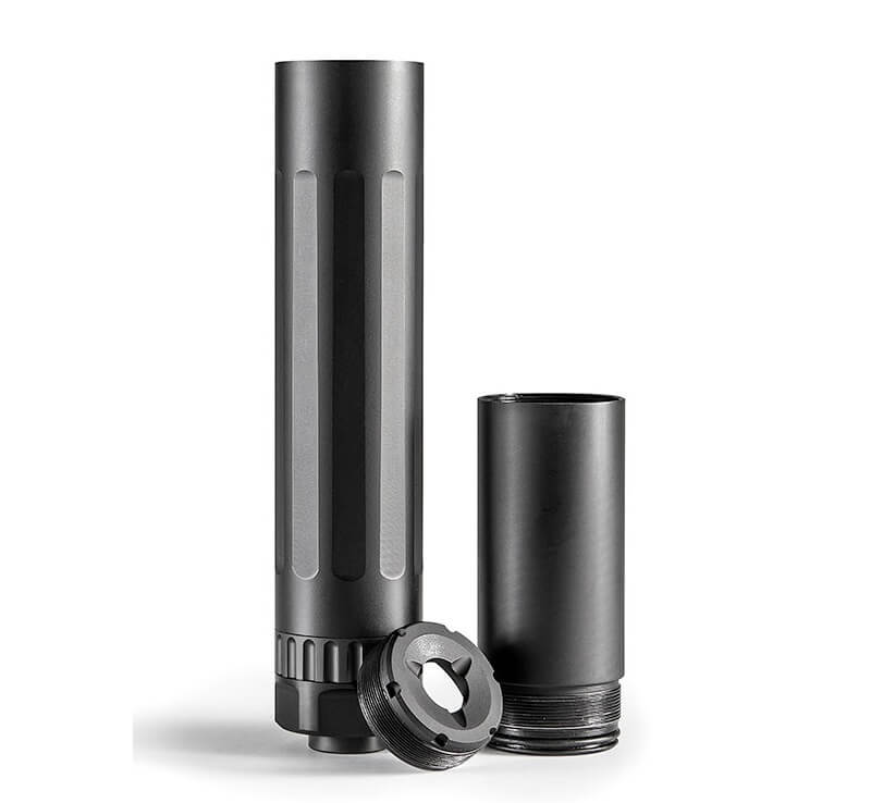 Dead Air, Ghost .45 Modular Silencer, Black (DAGHOST45)