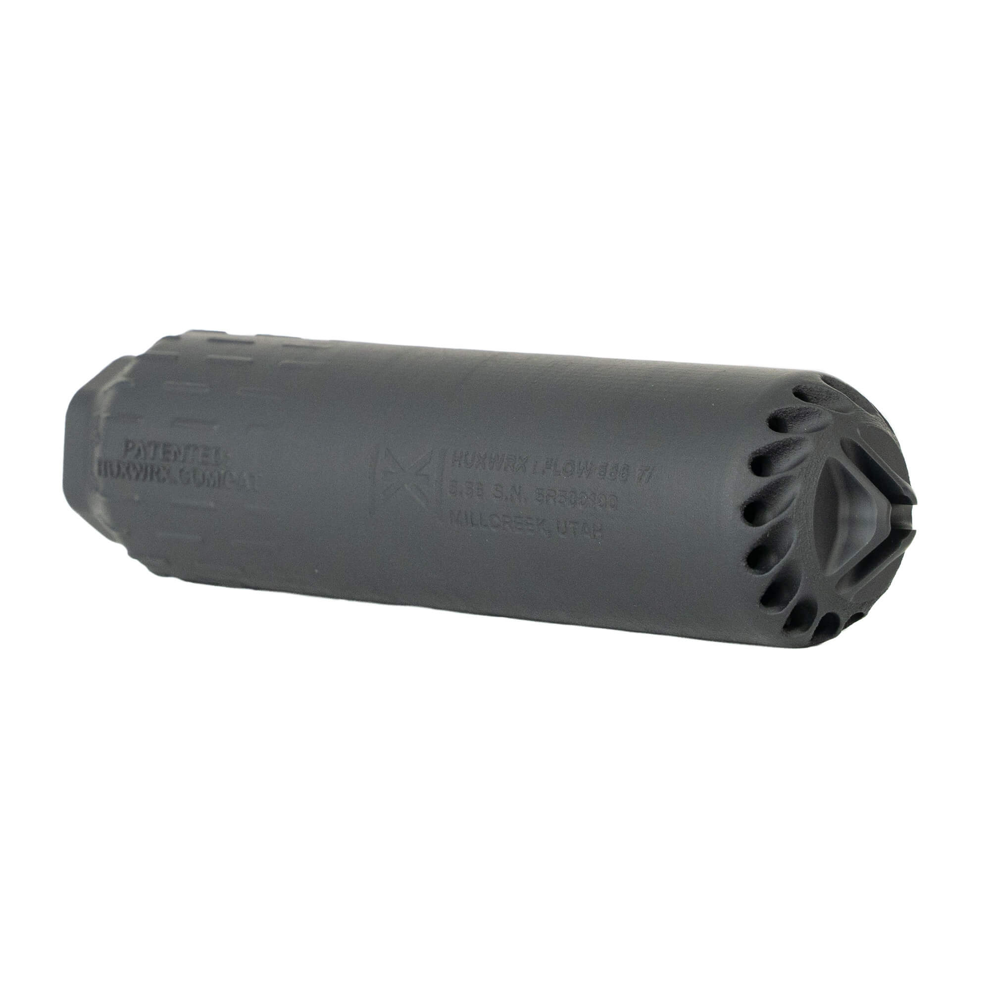 HUXWRX Safety Co., Flow 556 Ti, Suppressor, 6.8" Long, 556NATO, 1/2X28 (HX3292)
