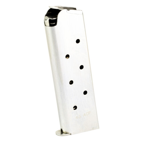 Kimber America, Magazine, 45 ACP, 8 Rounds, Fits 1911, Stainless Steel, Silver (1000133A)