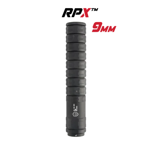 JK Armament, 155 RPX, 9mm Modular Silencer, Black (JK-155RPX9)