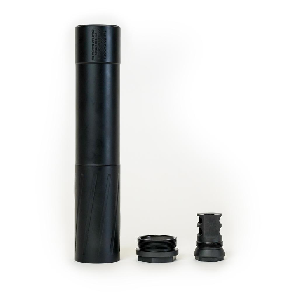 Banish 30, Gold V2, 30 Ca Silencer, Black (100000611200) - Image 2