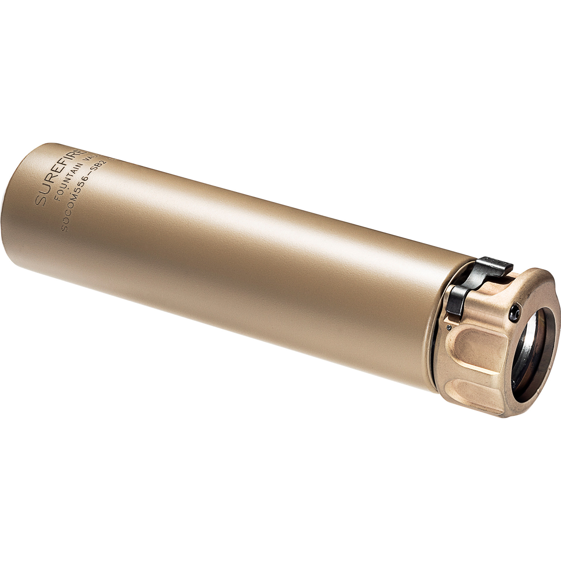 Surefire SOCOM556-SB2, 5.56mm Silencer, Dark Earth ( SOCOM556-SB2-DE)