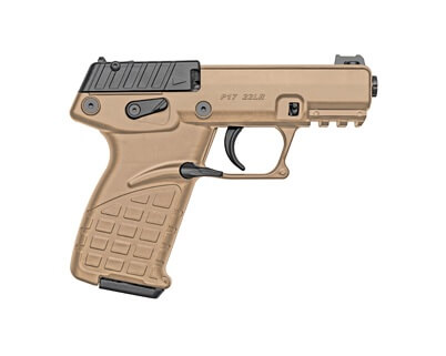 Keltec, P17, 22LR Pistol, Tan (P17TAN)