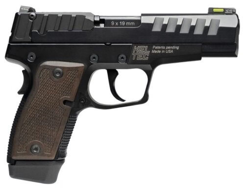 Keltec, P15 9MM Semi-Auto Pistol, Wood/Black (KTP15MBLK)