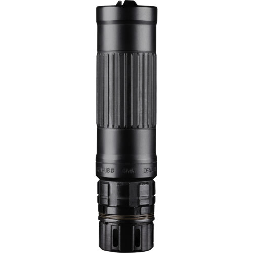 Dead Air, Lazarus 6, 6mm Silencer w/ Keymo, Black (LZ6KMBLK)