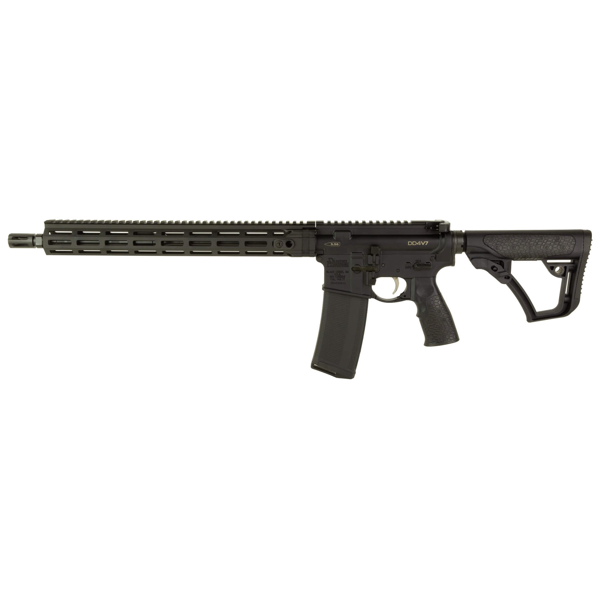 Daniel Defense, DD4 V7, 5.56NATO Rifle, Black (02-201-12138-047)
