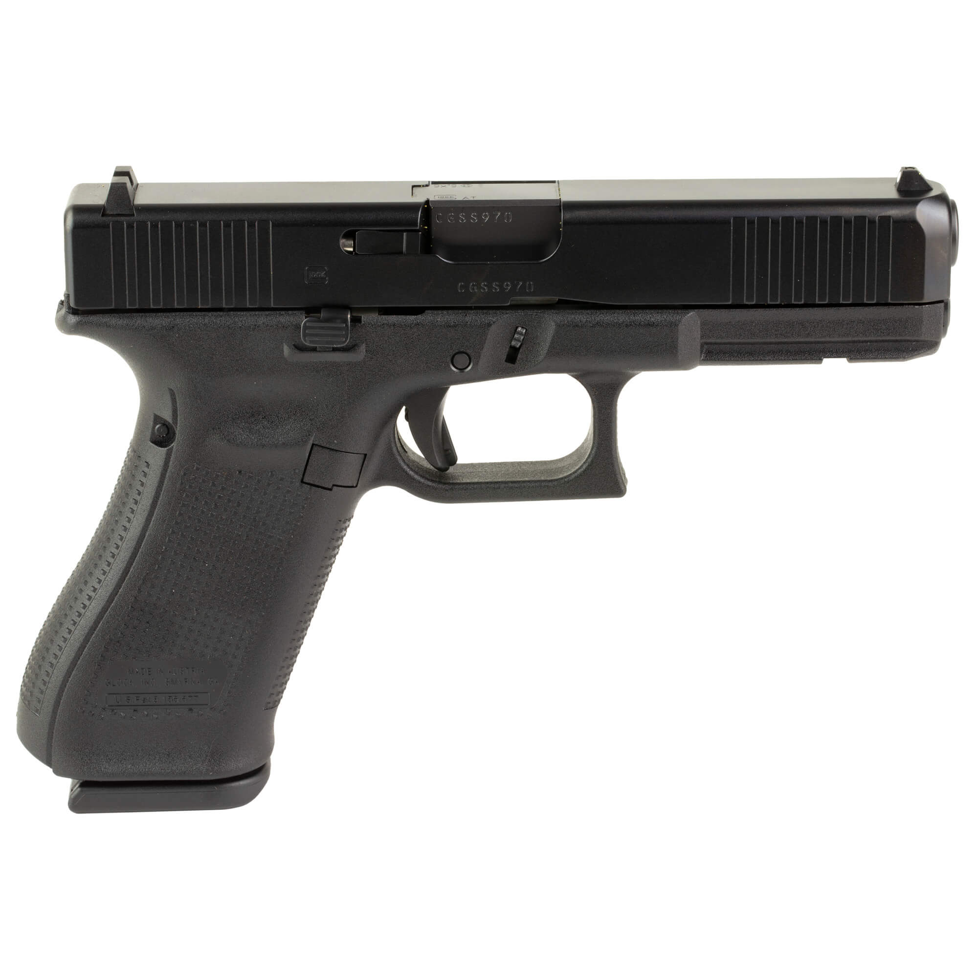 GLOCK, 17V, V Series Pistol, Full Size, 9MM, Black (PV1750203) - Image 3