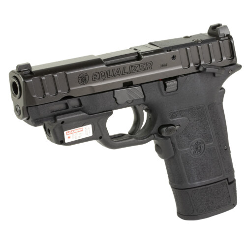 Smith & Wesson, Equalizer, Micro Compact, 9MM Pistol, CT Laser, Black (14188)