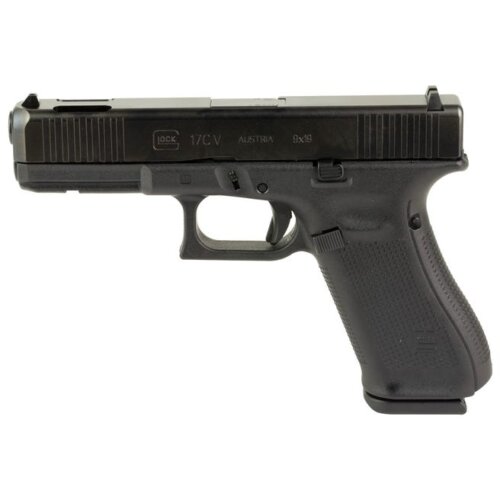 Glock G17C V 9MM Pistol, 17+1, 4.49" Black (PV1759203)