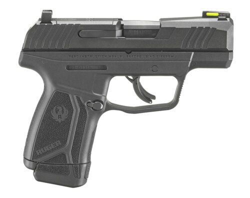 Ruger, Max 9, Micro Compact, Manual Safety, Black (RUMAX-9)