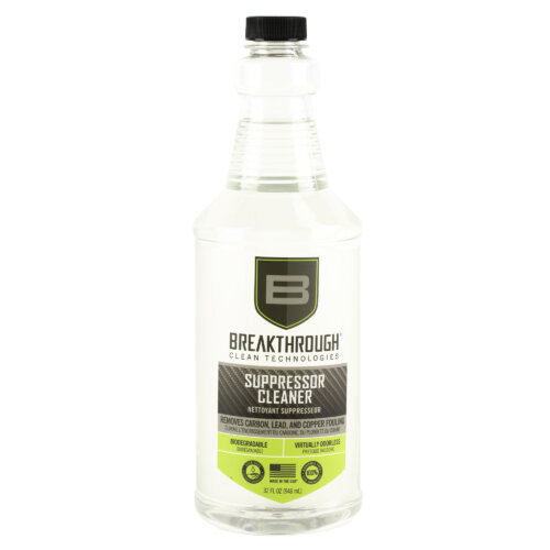 Breakthrough, Suppressor Cleaner, Solvent, 32oz (BTSC-32OZ)