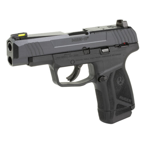 Ruger, MAX-9, 9mm Pistol, 4" Sub-Compact, Black (RUMAX-9-LONG)