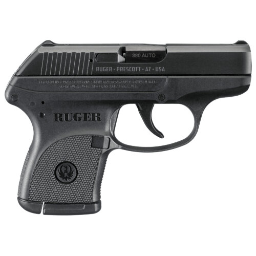Ruger, LCP, Polymer Frame Pistol, Sub-Compact, 380 ACP, Black (RULCP)