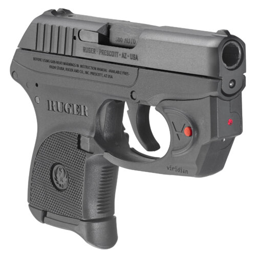 Ruger, LCP, 380 ACP Polymer Frame Pistol, Sub-Compact, Black (RULCP-VL)