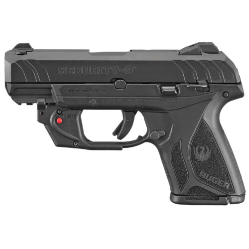 Ruger, Security-9, 9mm Pistol, Compact, w/ Laser, Black (3830)