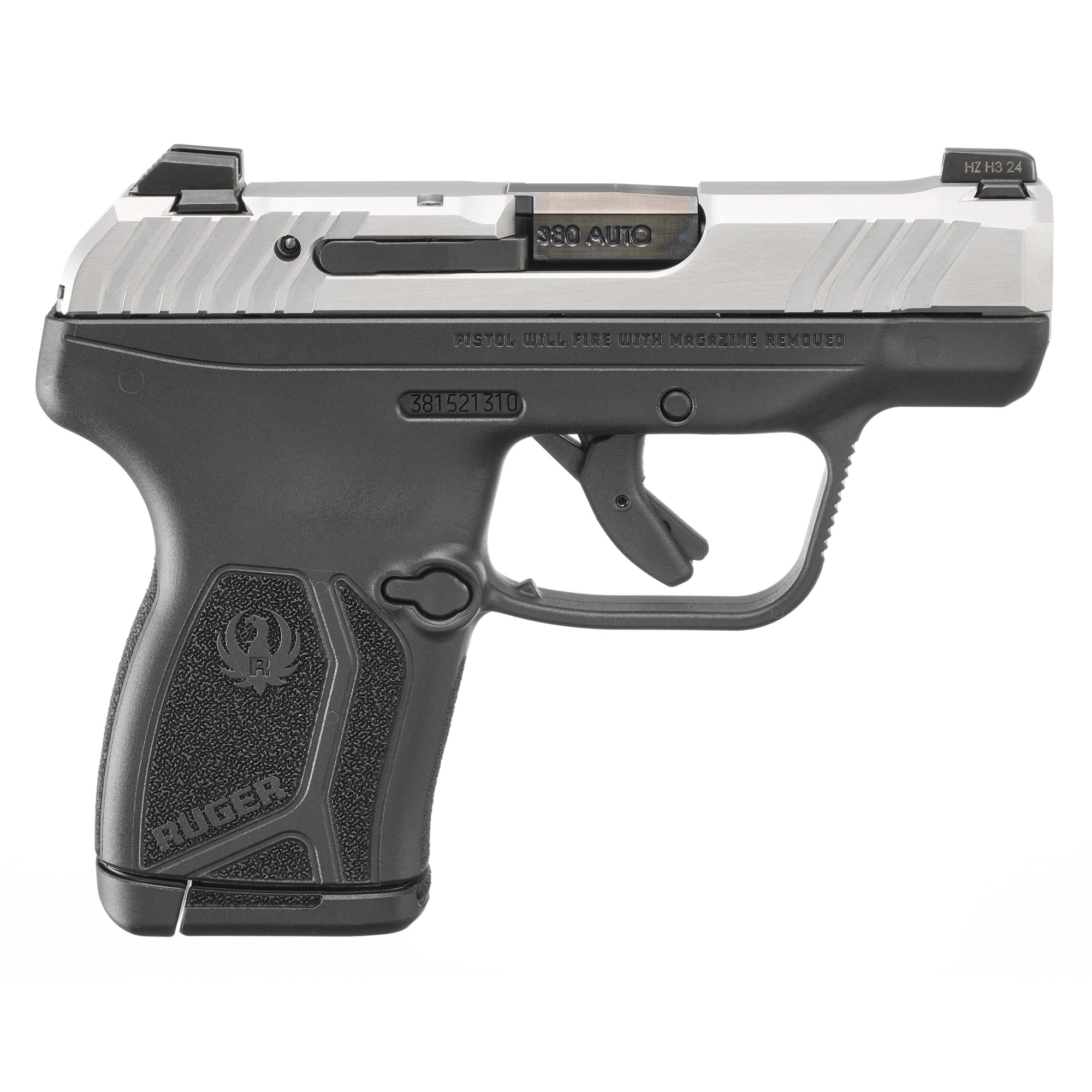 Ruger, LCP MAX, Compact, 380AP Pistol, Black (13753) - Image 3