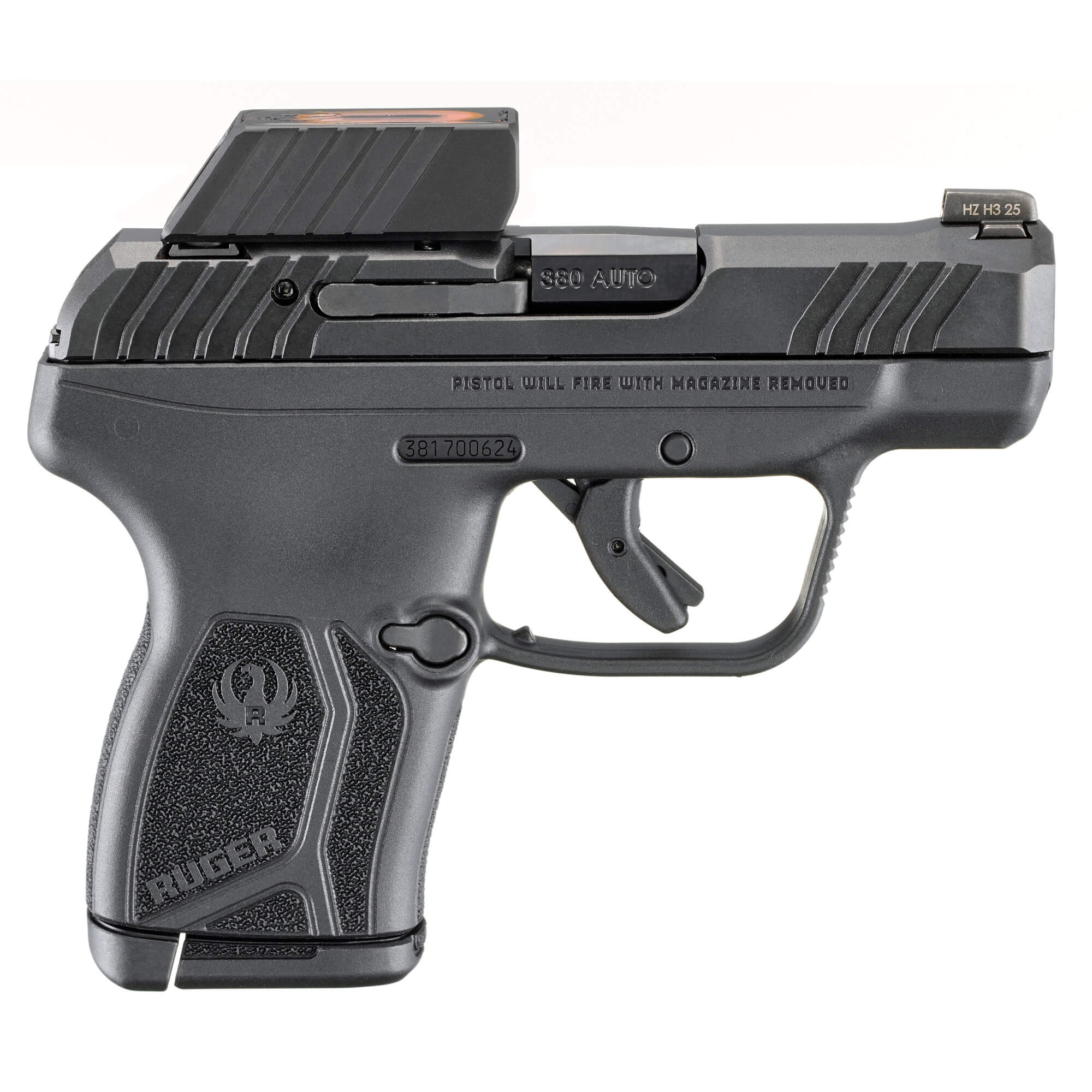 Ruger, LCP MAX, Compact, 380 ACP, ReadyDot Micro Reflex, Black (RULCP-MAX-RD) - Image 3