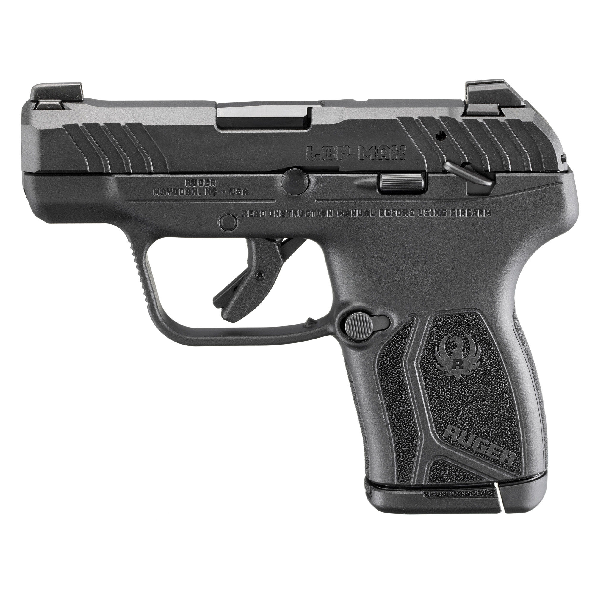Ruger, LCP MAX, Compact, 380ACP Pistol, Manual Thumb Safety (13760)