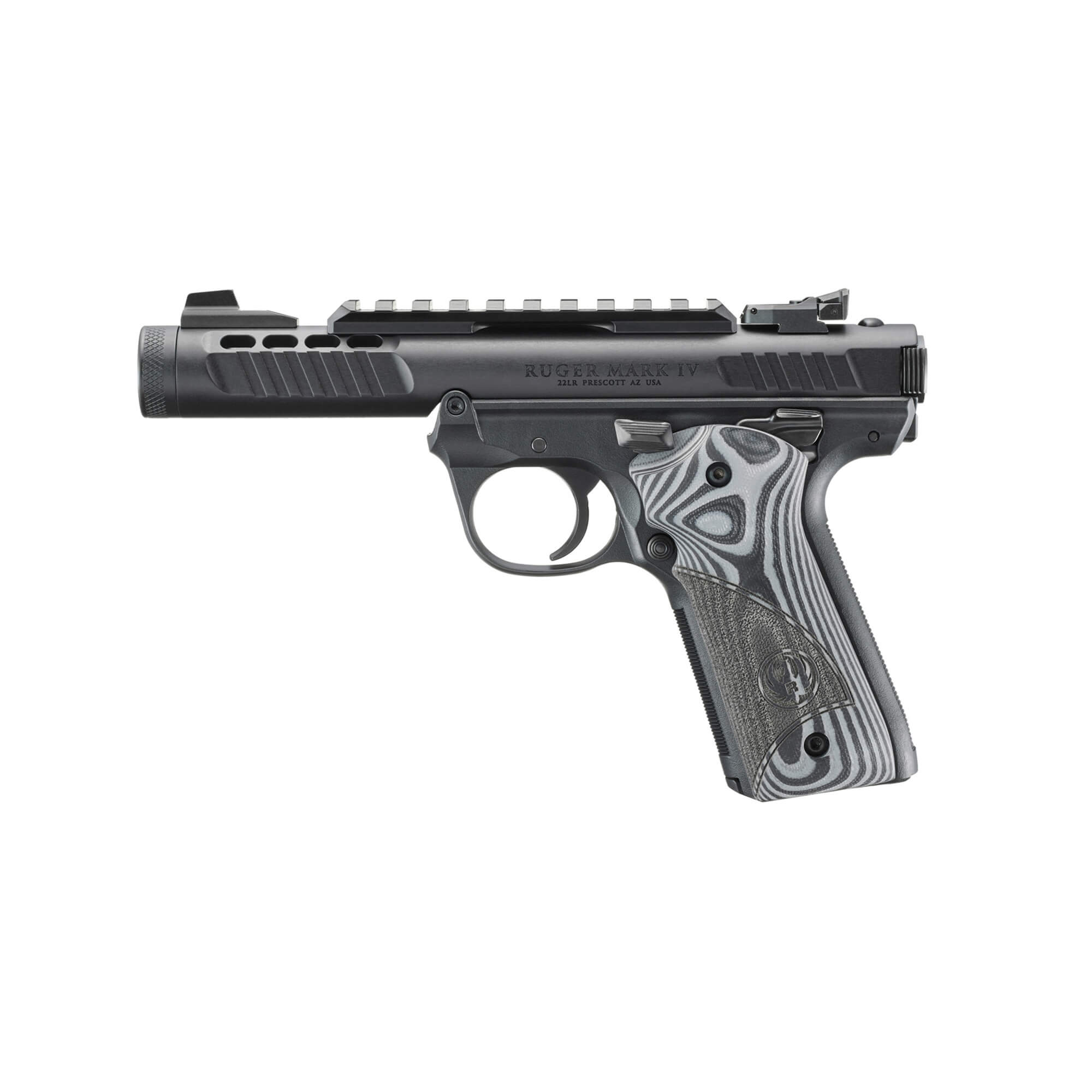 Ruger, Mark IV, 22/45 Lite, 22LR, Black (RUMKIVLITEOGRP) - Image 2