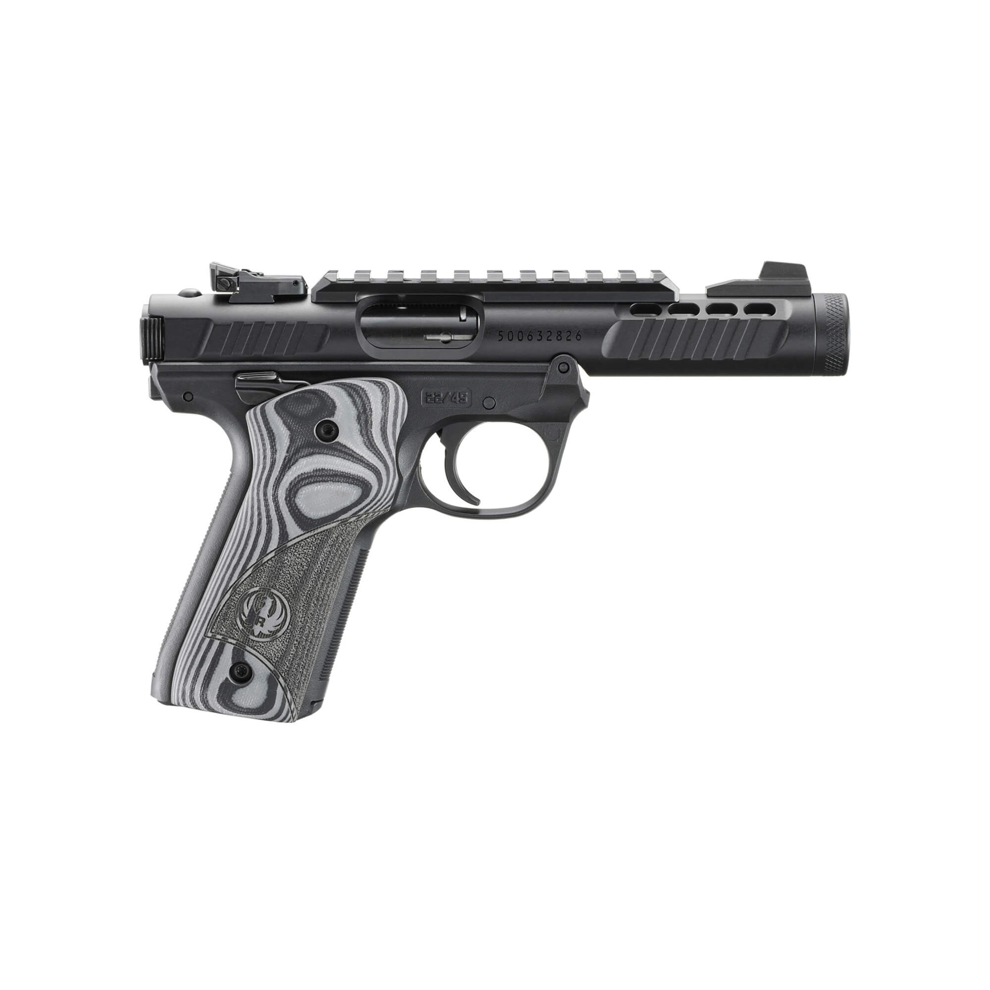 Ruger, Mark IV, 22/45 Lite, 22LR, Black (RUMKIVLITEOGRP)