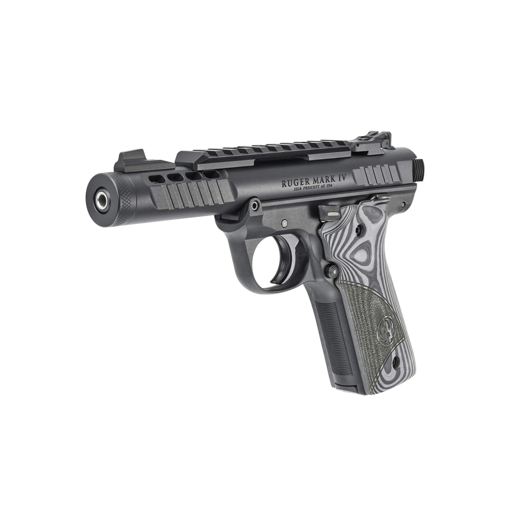 Ruger, Mark IV, 22/45 Lite, 22LR, Black (RUMKIVLITEOGRP) - Image 4