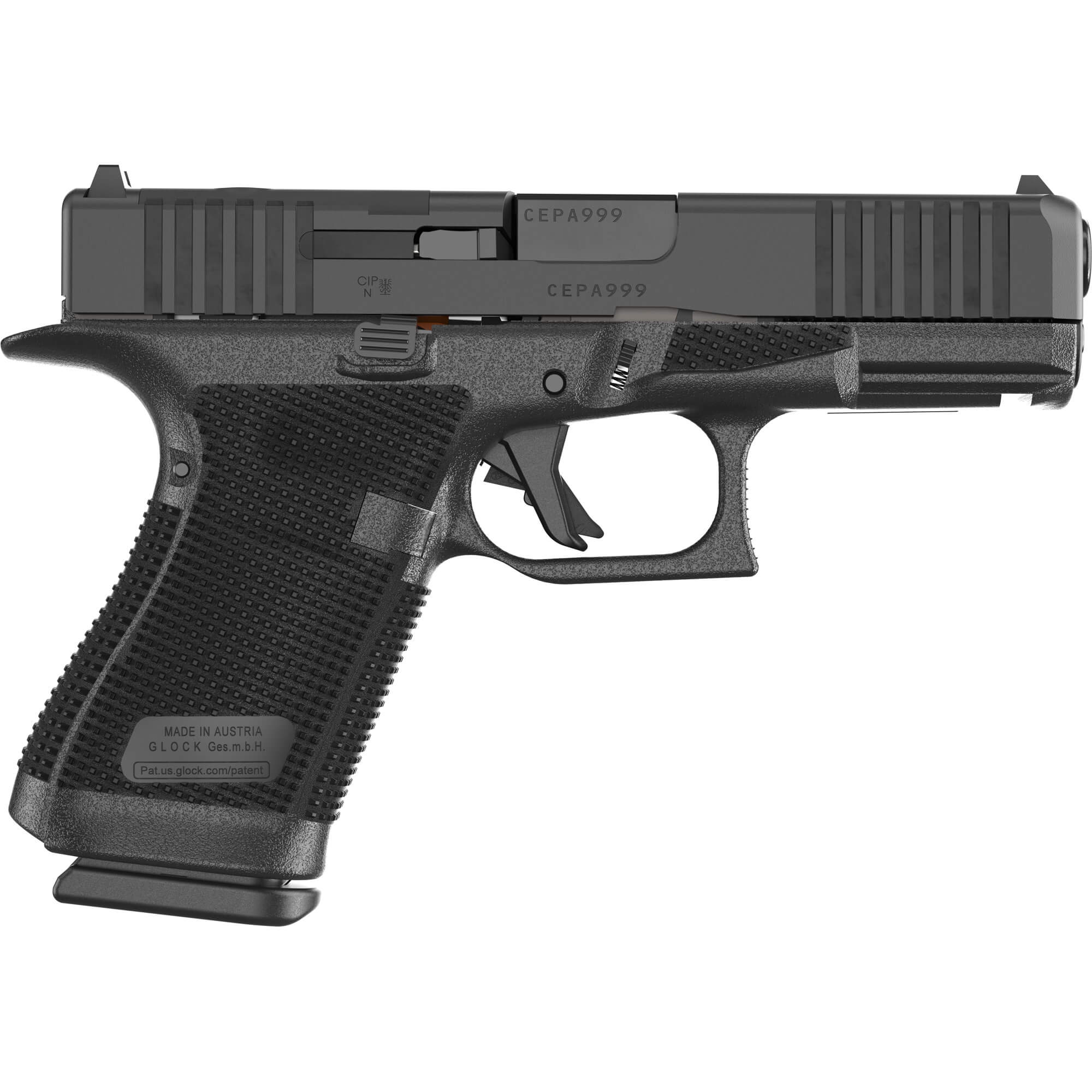 GLOCK, 19 Gen 6, Compact 9mm Pistol, Black (P61950203) - Image 2