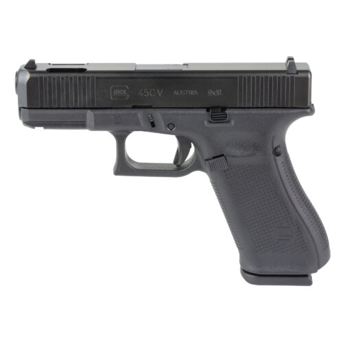 GLOCK, 45C (V), Full Size, 9MM, 17+1, Black (PV4559203)