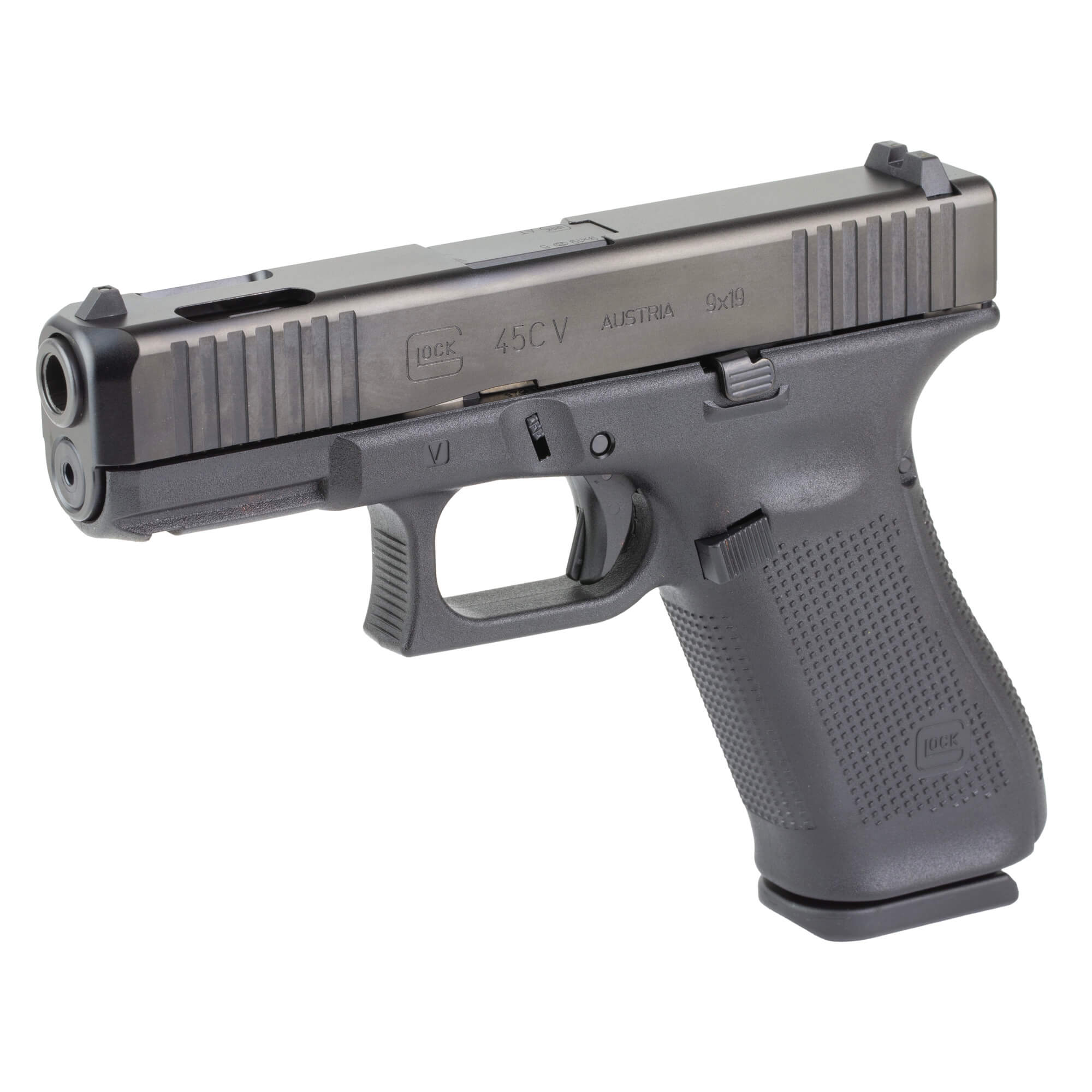 GLOCK, 45C (V), Full Size, 9MM, 17+1, Black (PV4559203) - Image 4