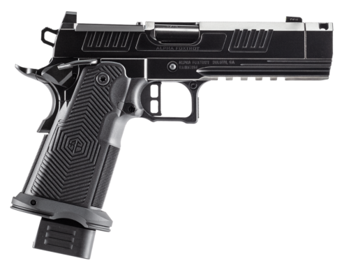 Alpha Foxtrot, AF1911, Romulus, 9mm Pistol, 4.25", MOS, Black (AA39X1CIG-PDBK19)