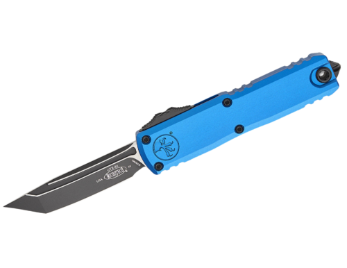 Microtech UTX-85 Gen IV w/ Blue Black T/E (12334-1BL)