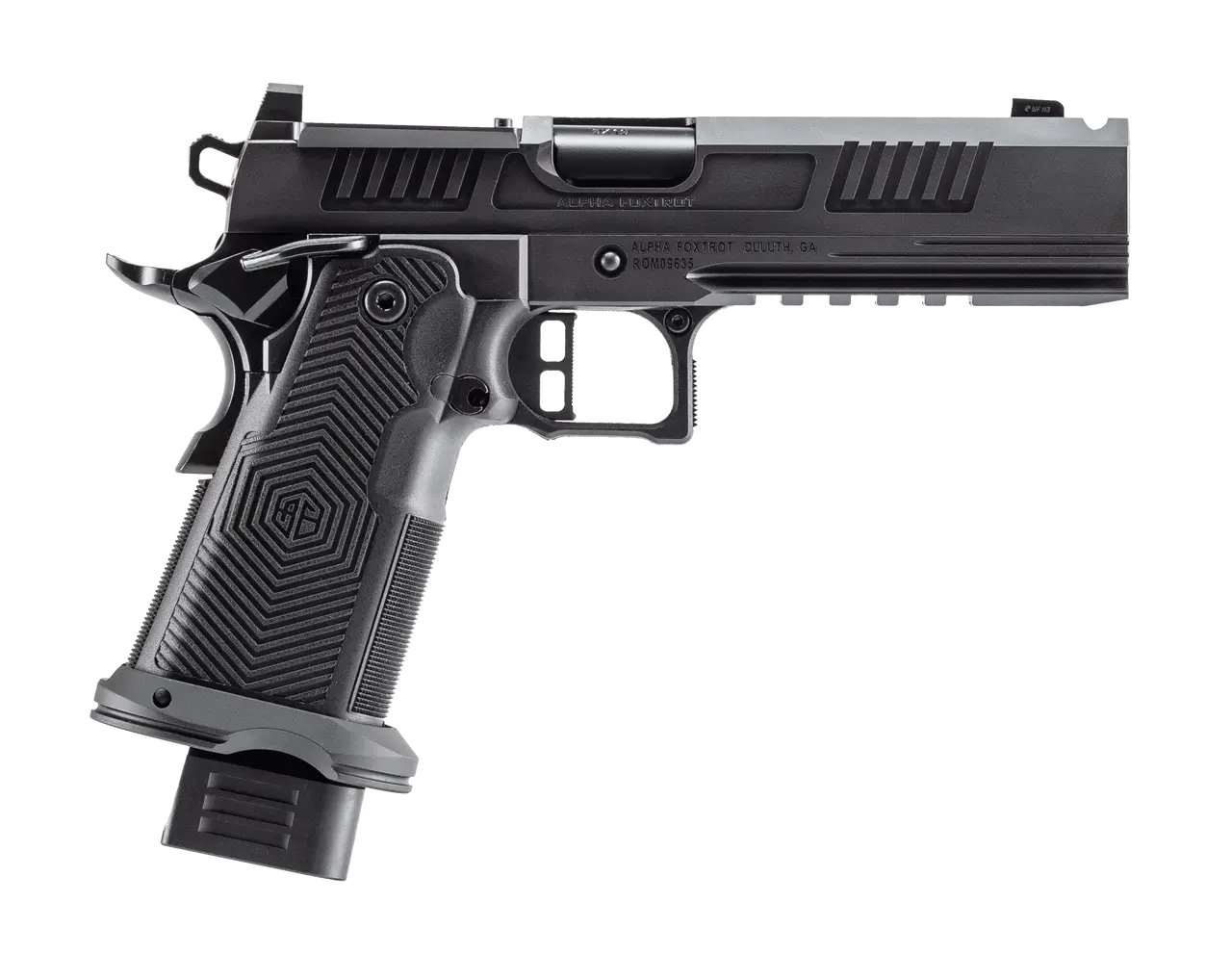 Alpha Foxtrot Romulus 9mm 5in MOS Pistol (AA39X1EIH-XDBK19)