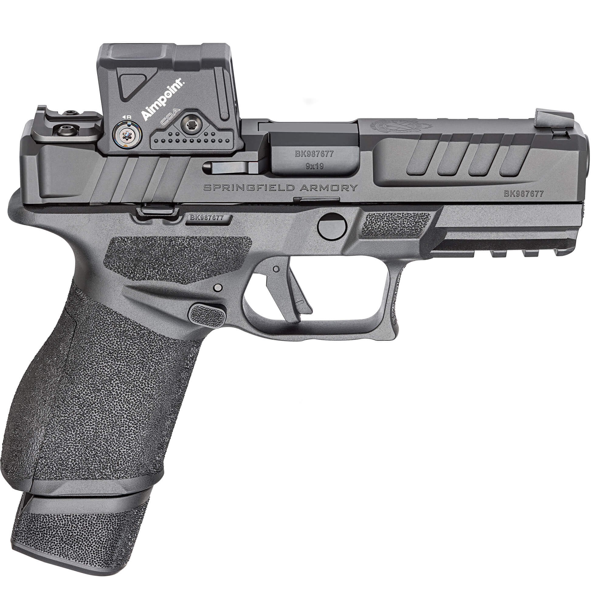 Springfield Armory, Echelon 4.0C COMP, 9mm Pistol, Black, Aimpoint COA (EC9409B-COA)
