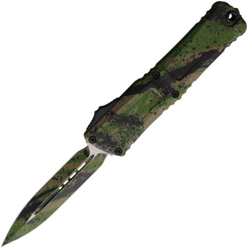 Microtech Troodon III D/E, OD Green/Tan/Black Splatter (1142-1ODTABKSPLS)