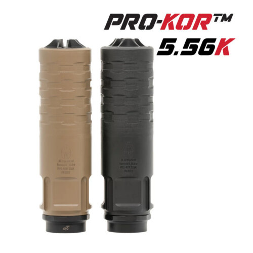 JK Armament, 172 Pro-Kor, 556K Silencer, Black (JK-172PRO-KOR556-K)