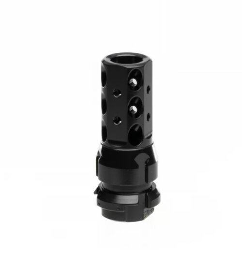 Dead Air Armament, Key Mount, Muzzle Brake, 45 Caliber, 11/16X24 (DA163)