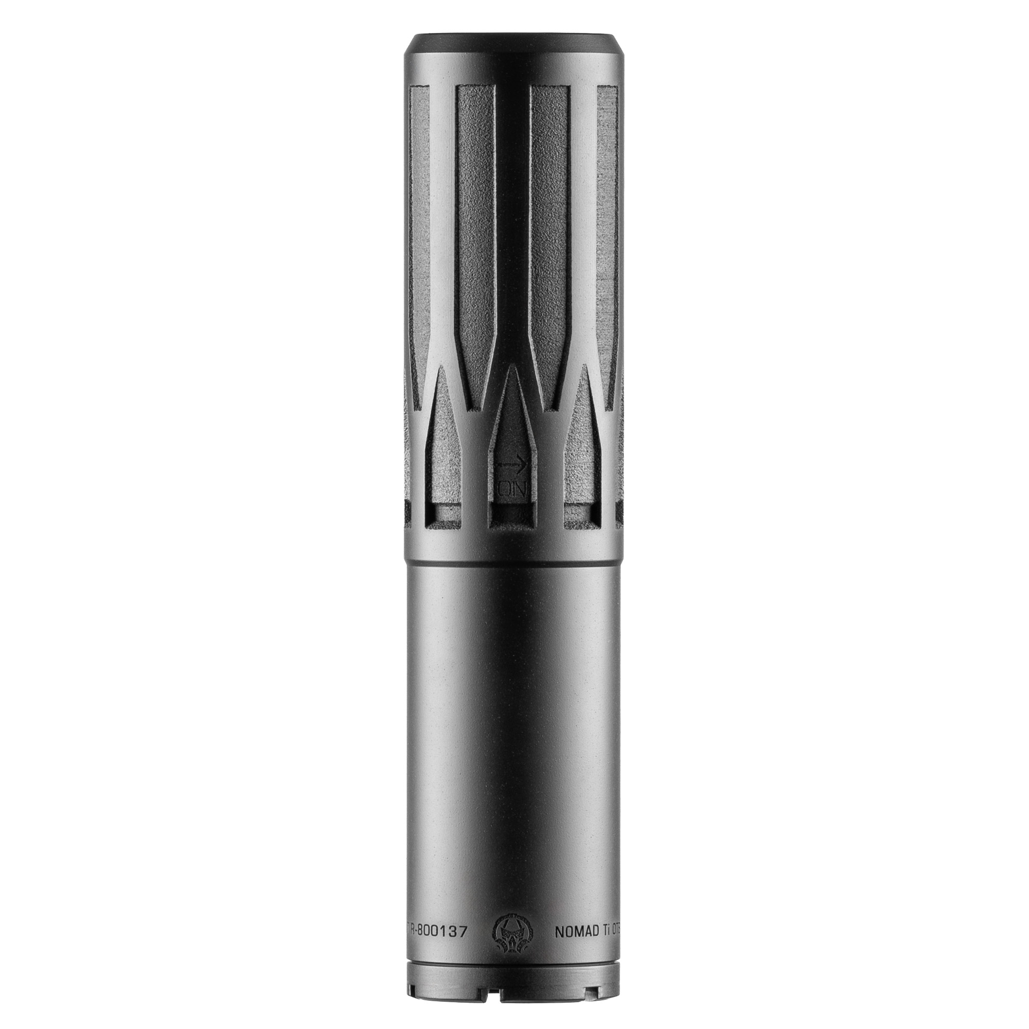 Dead Air Armament, Nomad Ti OTB, Suppressor, .30 Cal (NOMADTIOTBBLK)