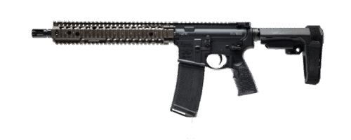 Daniel Defense, DDM4 GL/SSC, 5.56NATO, 12.5" Pistol, FDE (02-088-00385-047)