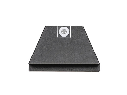 Night Fision GLK004013WGZ Suppressor Height Sights For Glock  Green Tritium White Outline Front Sight-Black/Blank Rear Sight Glock 17/17L/19