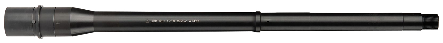 Ballistic Advantage BABL308003M Modern Series 308 Win 16" Black QPQ Finish 4150 Chrome Moly Vanadium Steel Material Tactical Government Midlength for AR-10