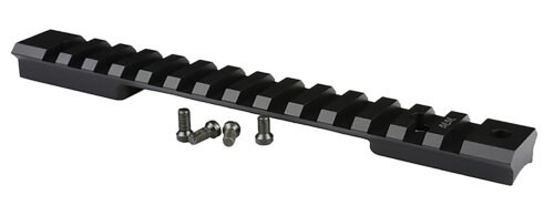 Warne 765420MOA Mountain Tech Tactical Rail Black Anodized Aluminum Weatherby Mark V 9 Lug Magnum (Except .240 WM) Magnum Action, 20 MOA
