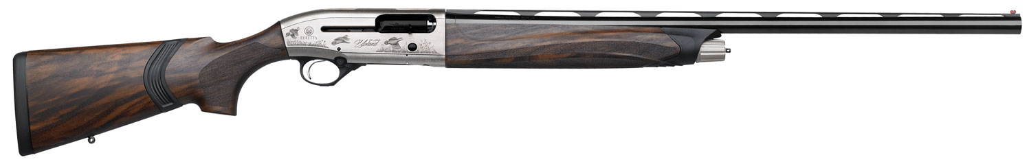 Beretta J40AN16 A400 Upland 12 Gauge 26 in Black Barrel 3 in 2+1, Nickel Engraved Metal, Xtra Grain Walnut Kick-Off Stock, Shotgun