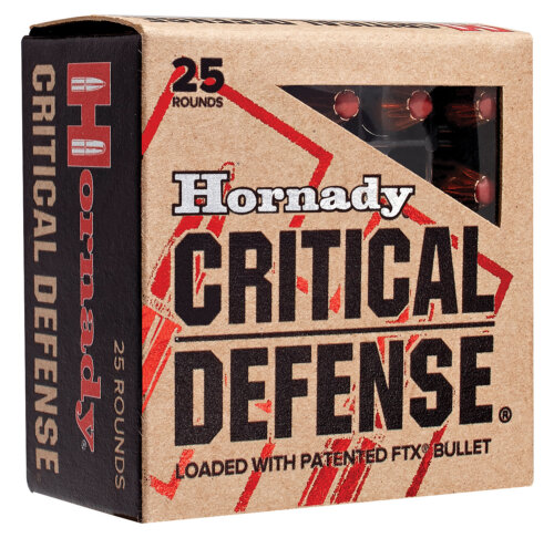 Hornady 90014 Critical Defense  25ACP 35gr Hornady Flex Tip eXpanding 25 Per Box/10 Case