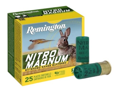 Remington Ammunition 26684 Nitro Magnum  12Gauge 3" 1 7/8oz 4Shot 25 Per Box/10 Case