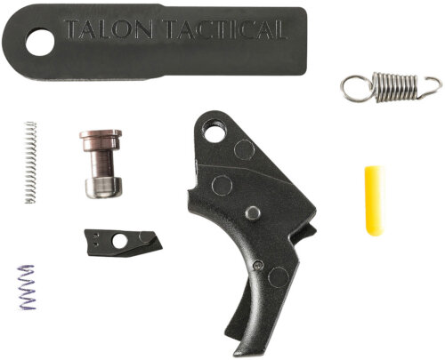 Apex Tactical 100026 Action Enhancement  Black Curved Trigger Drop-In Fits S&W M&P