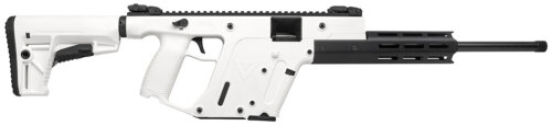 Kriss USA KV22CAP00 Vector CRB Gen2 Full Size 22 LR 10+1 Black Nitride Threaded Barrel, Alpine Cerakote Picatinny Rail Aluminum Receiver, Alpine White 6 Position Collapsible Synthetic Stock, Alpine Po
