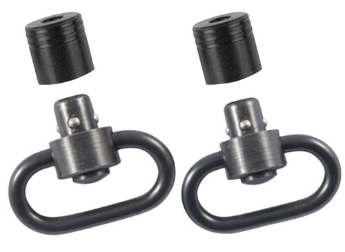 Outdoor Connection PBS19121 Push Button Swivel Set  1" Black Steel