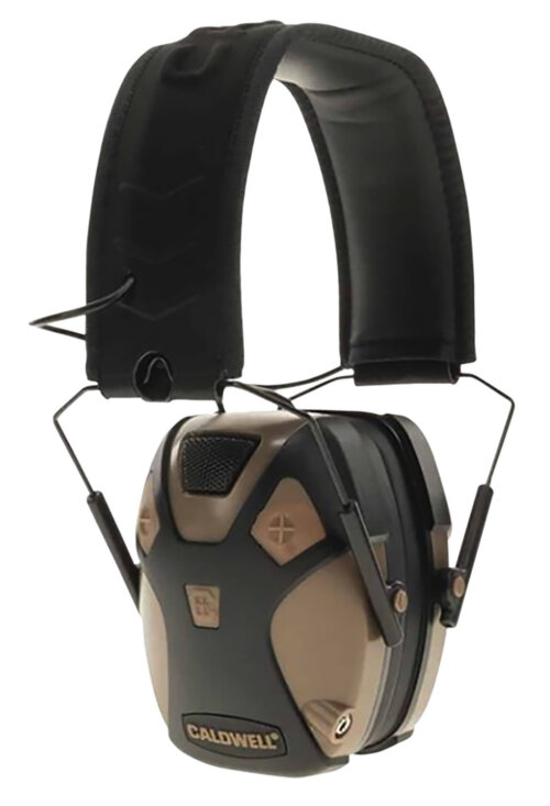 Caldwell 1099603 E-Max Pro 23 dB Over the Head Flat Dark Earth/Black